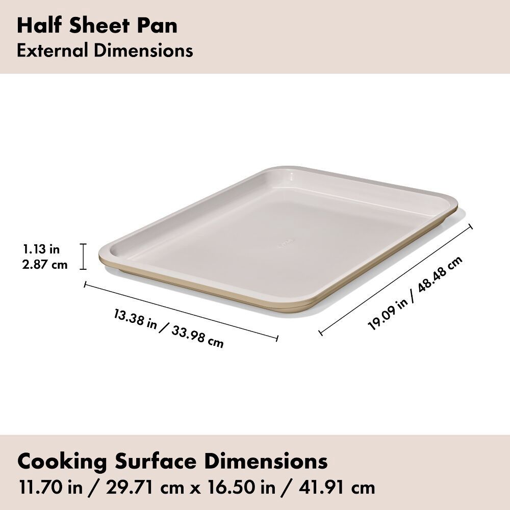 NS Pro Ceramic Coated Metal Bakeware Half Sheet Pan