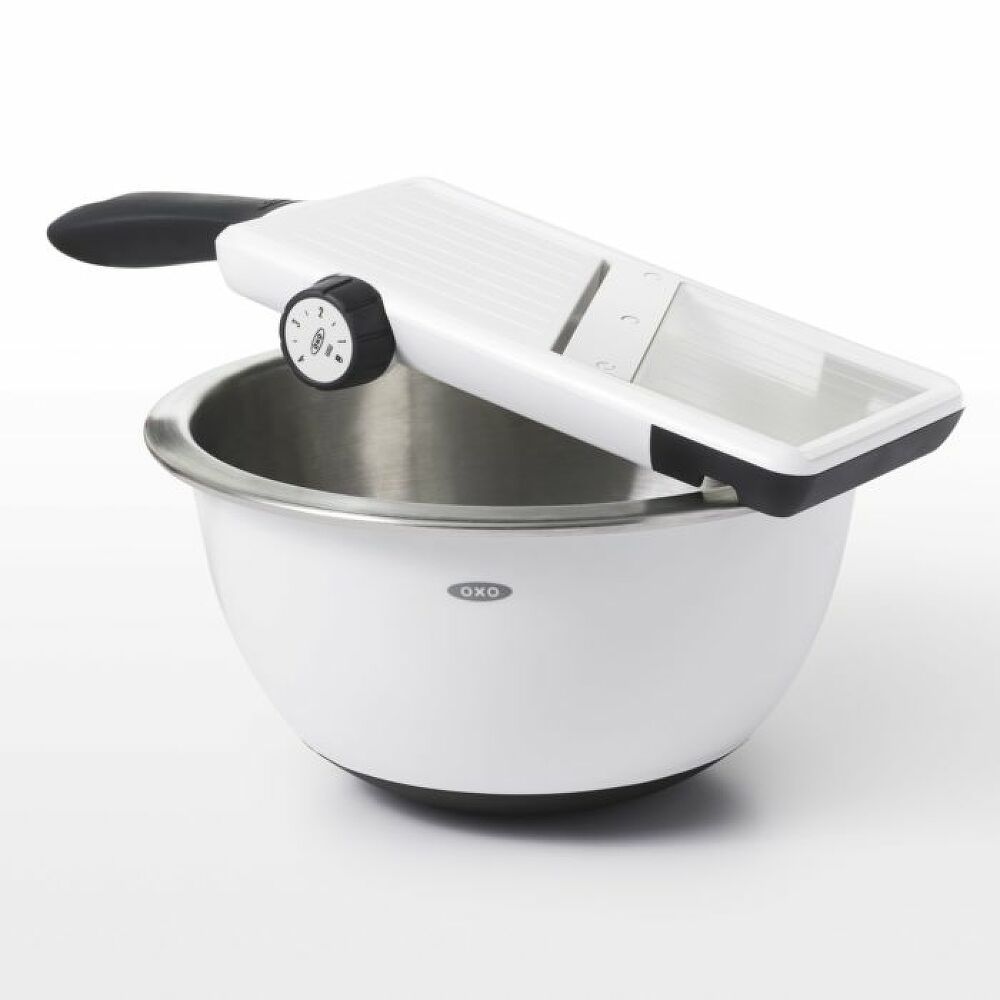 Adjustable Hand-Held Mandoline Slicer