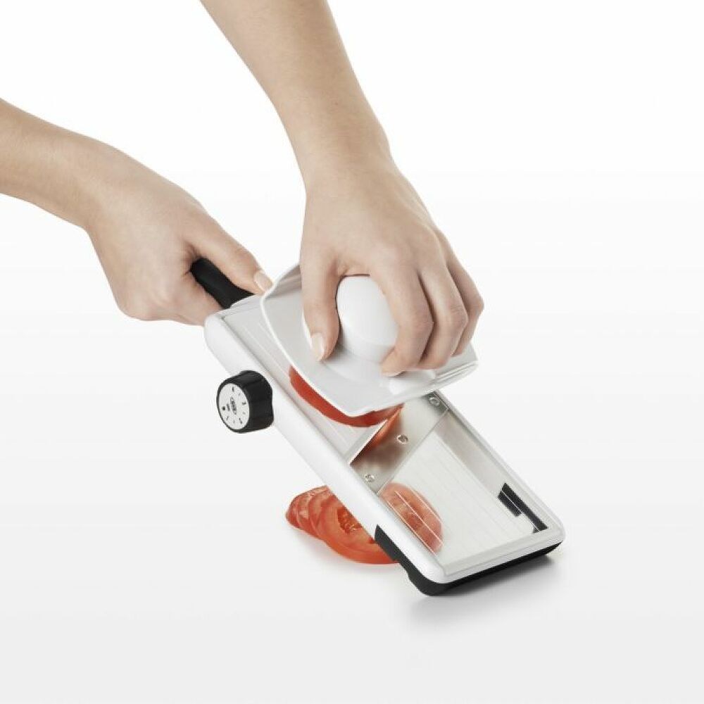 Adjustable Hand-Held Mandoline Slicer