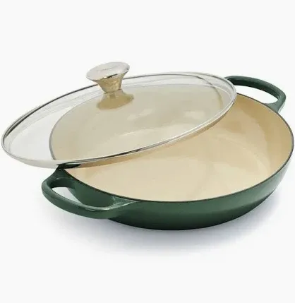 Signature Round Braiser w/glass lid- artichaut