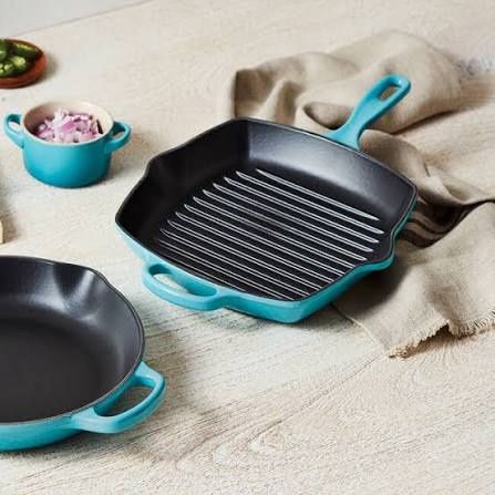 10.25" Square Cast Iron Grill (caribbean)