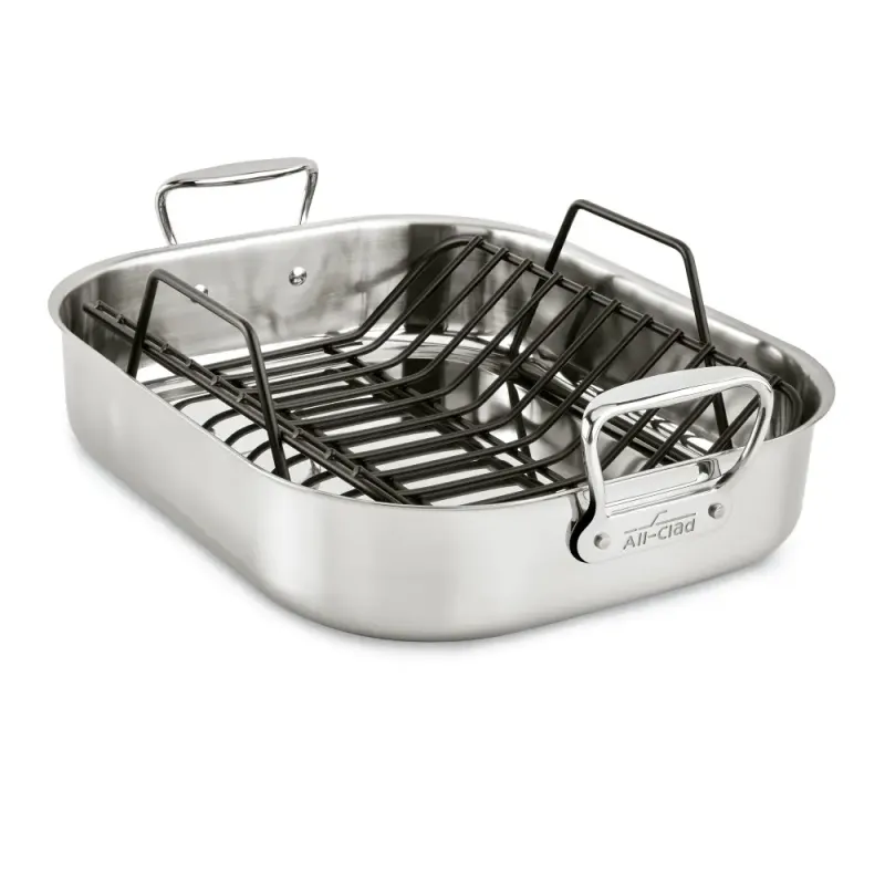 SS 13x16" roaster w rack (RP $179.99)