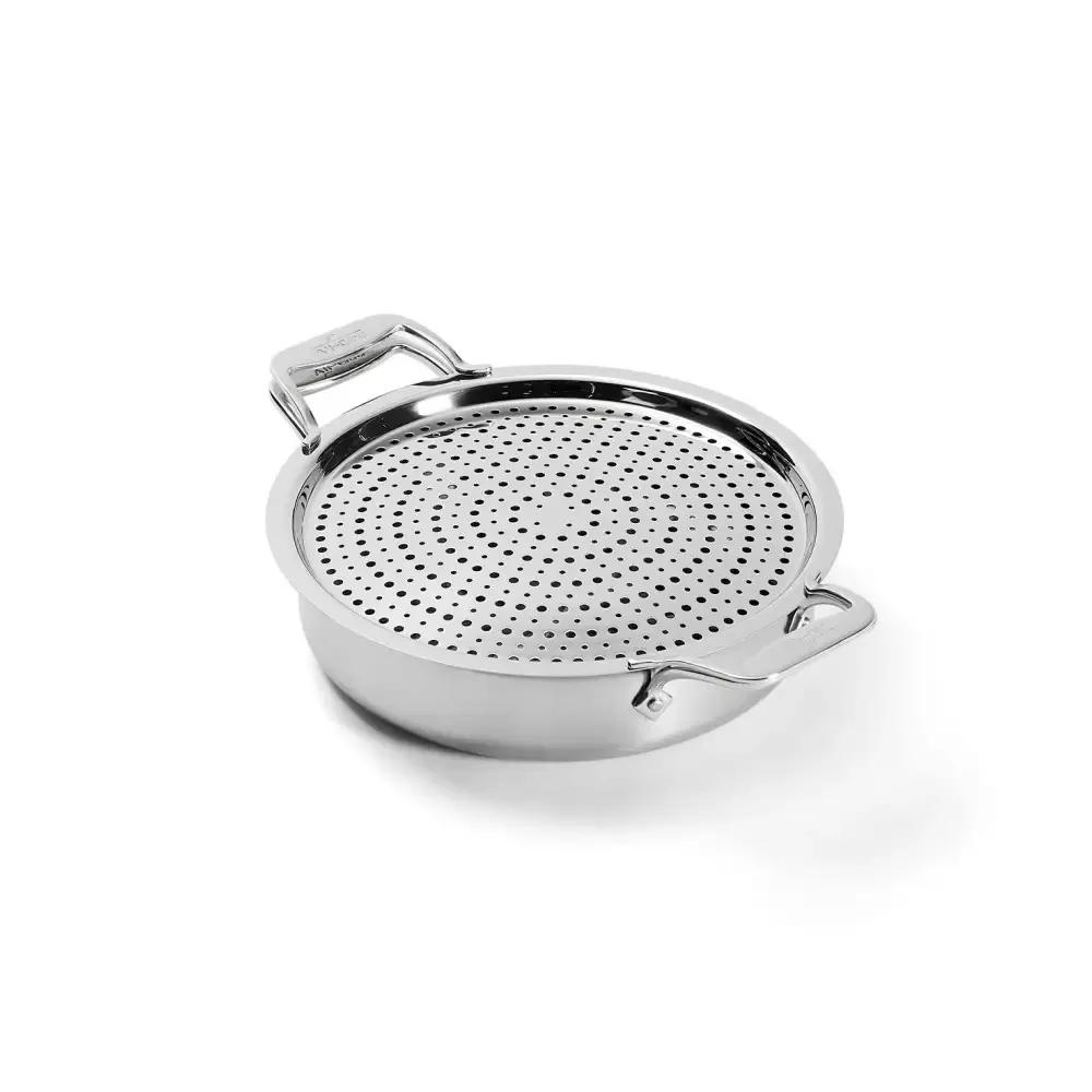 Brushed D5 4Qt Sauteuse &amp; Splatter Screen