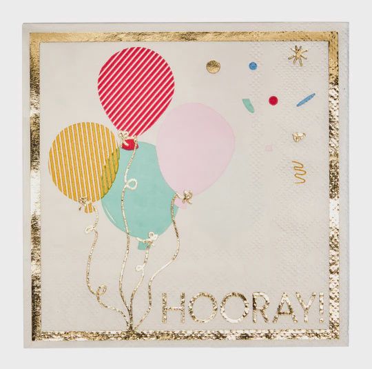 Cocktail Napkin- Let's Celebrate