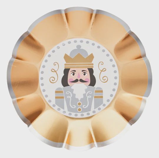 Scalloped Appetizer/Dessert Bowl- Nutcracker
