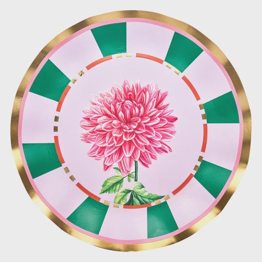 Dahlia Garden Dinner Plate