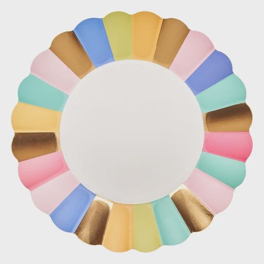 Scalloped Salad Plate- Panoply