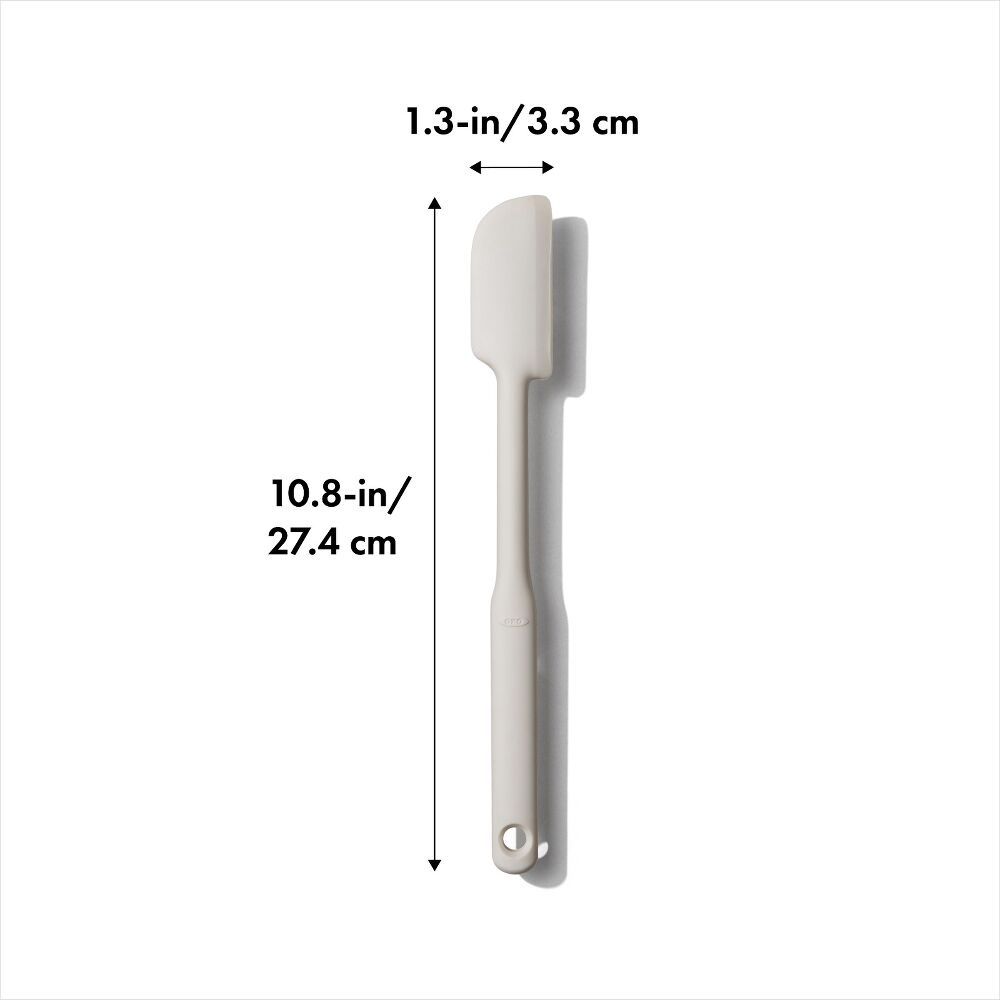 Silicone Jar Spatula - Oat