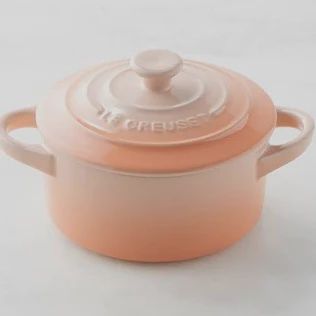 Mini Cocotte  8oz- peche