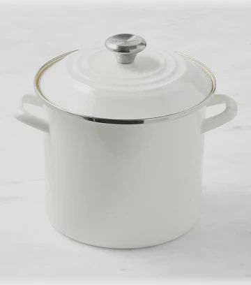 8 qt. stockpot (white)