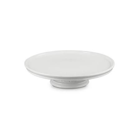 footed cake stand (white)