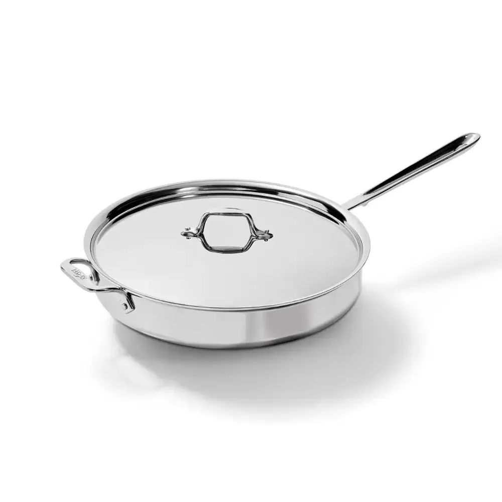 D3 SS 6 qt. Saute Pan w/ Lid