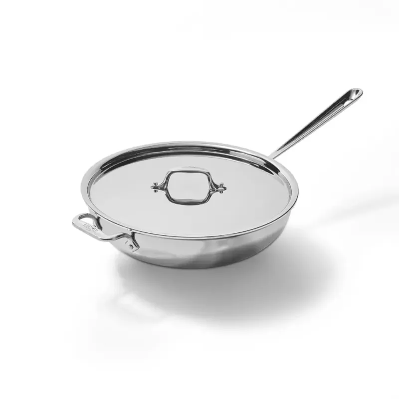 D3 SS 4 qt. Weeknight Pan w/ Lid*