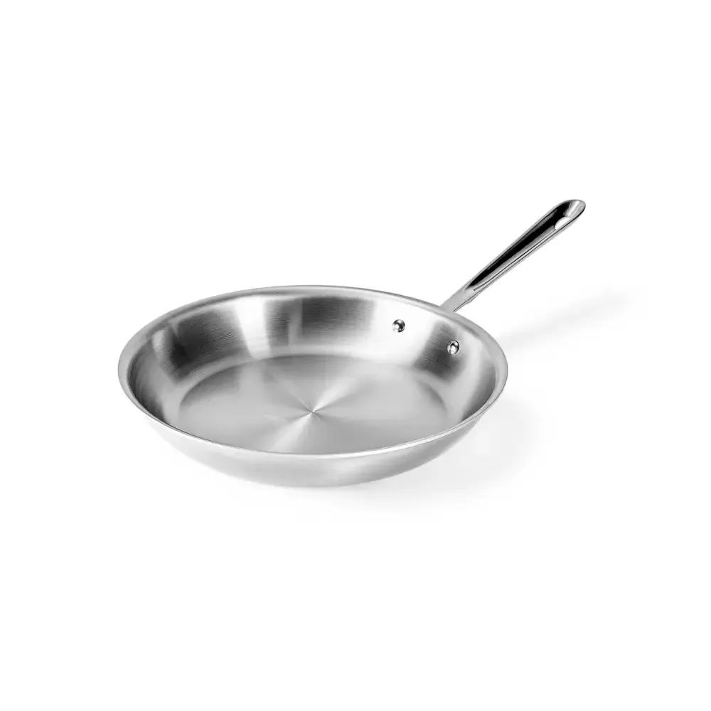 D5 SS Brushed 12" Fry Pan