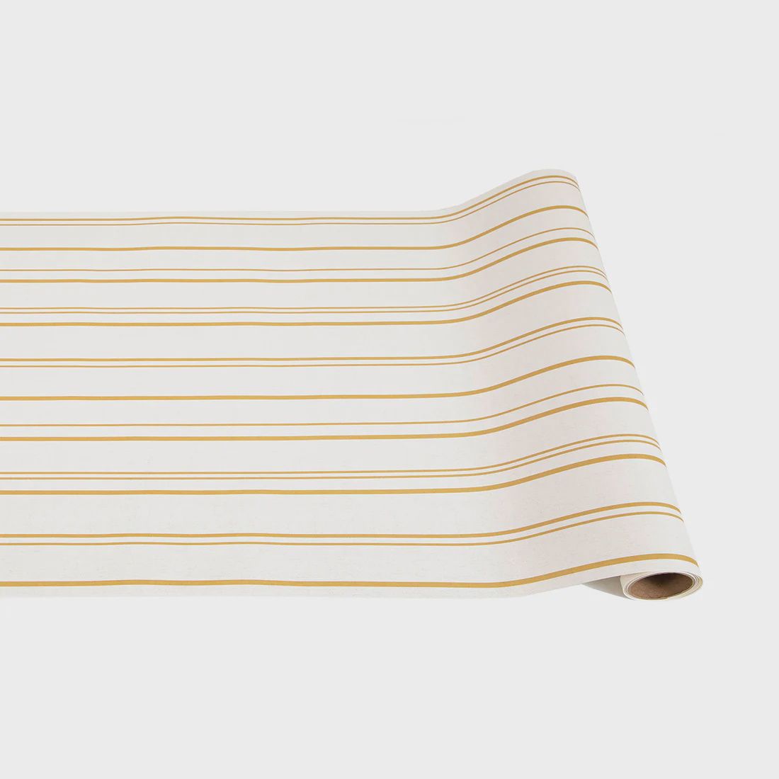 Antique Gold Stripe Table Runner