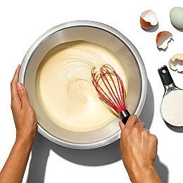 2-piece silicone whisk set