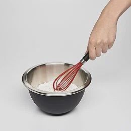 9" silicone whisk