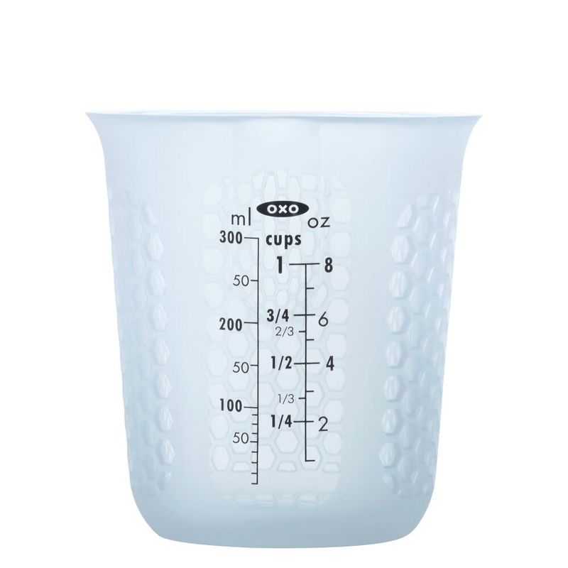 1 Cup Squeeze &amp; Pour Silicone Measuring Cup