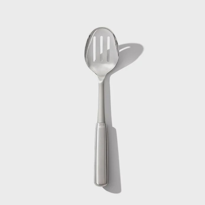 Steel Slotted Cooking Spoon