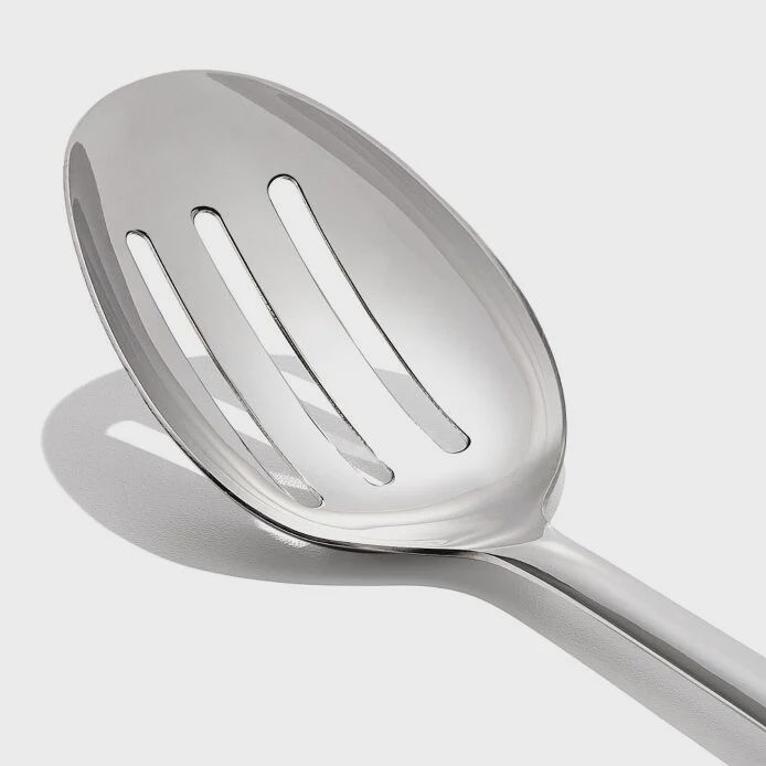 Steel Slotted Cooking Spoon