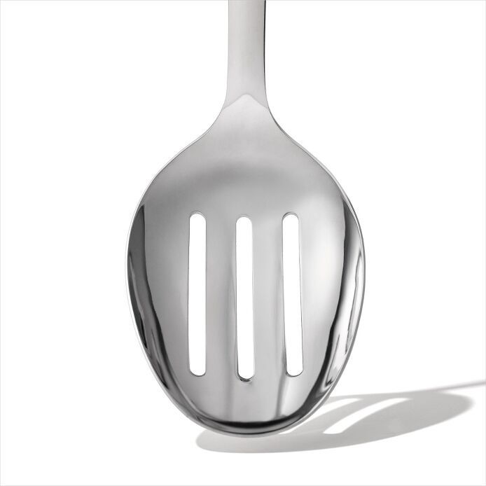 Steel Slotted Cooking Spoon