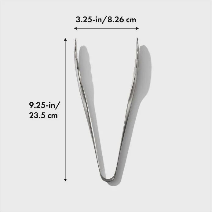 Steel Serving Tongs