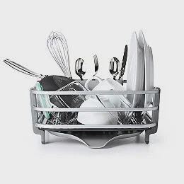 aluminum frame dish rack