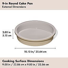NS Pro Ceramic 9" Round Cake Pan