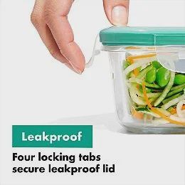 16-piece glass smart seal everyday container set