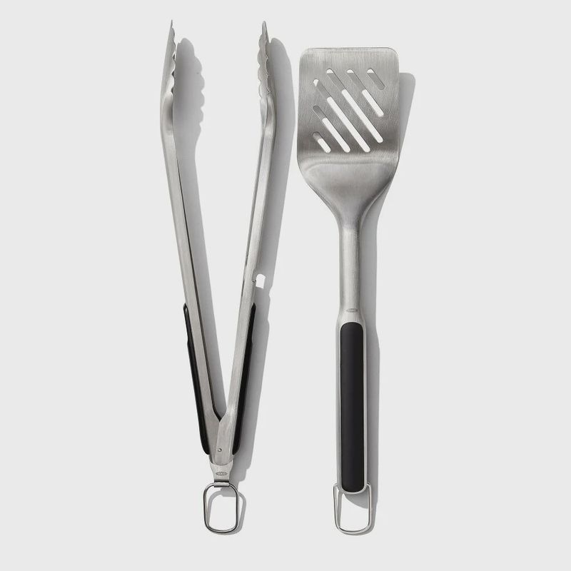 Grilling Tongs &amp; Turner Set