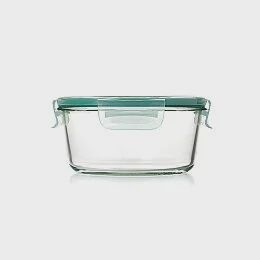 7-Cup Smart Seal Glass Round Container