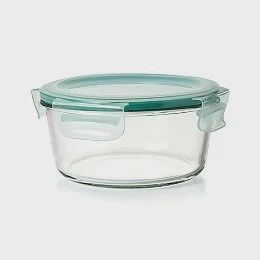 7-Cup Smart Seal Glass Round Container