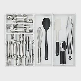 Large Expandable Kitchen Tool Drawer Organizer