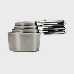 4-piece ss measuring cup set