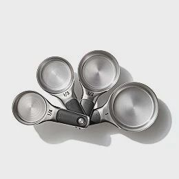 4-piece ss measuring cup set