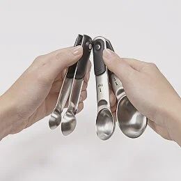 4-Piece SS Measuring Spoons Set
