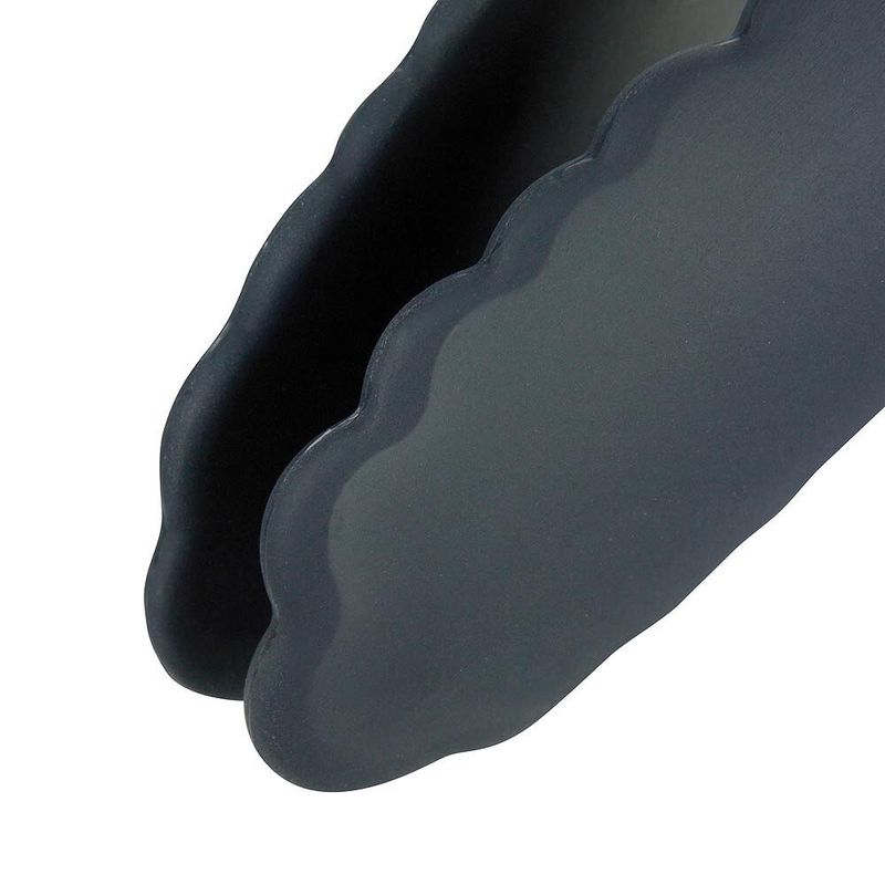 12 in Tongs with Silicone Heads