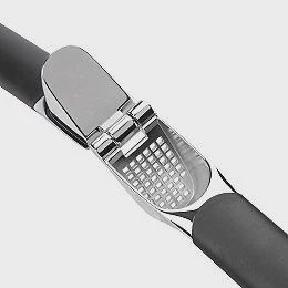 Garlic Press with Built-In Cleaner