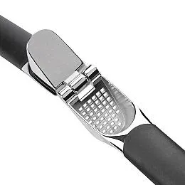 Garlic Press with Built-In Cleaner
