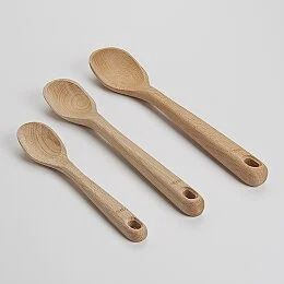 3-Piece Wooden Spoon Set