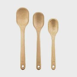 3-Piece Wooden Spoon Set