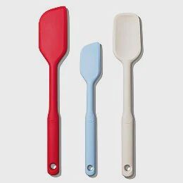 3-piece silicone spatula set