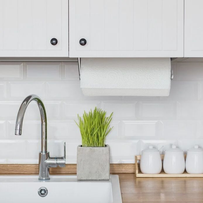 Steady Mounted Paper Towel Holder