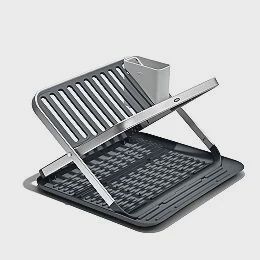 Aluminum Fold Flat Dish Rack