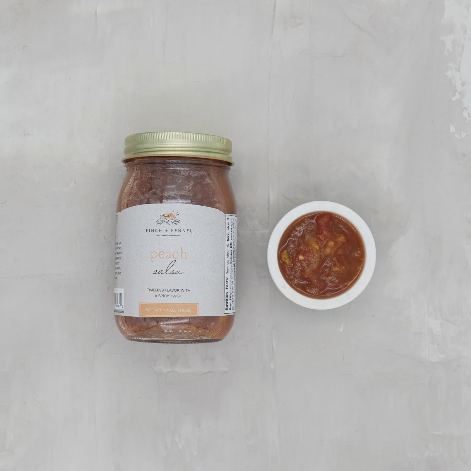 Peach Salsa - 17 oz
