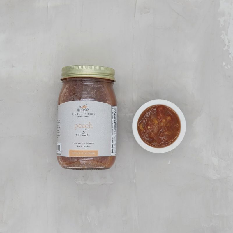 Peach Salsa - 17 oz