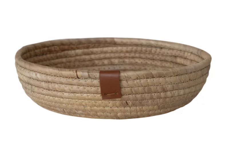 Handwoven Seagrass &amp; Water Basket