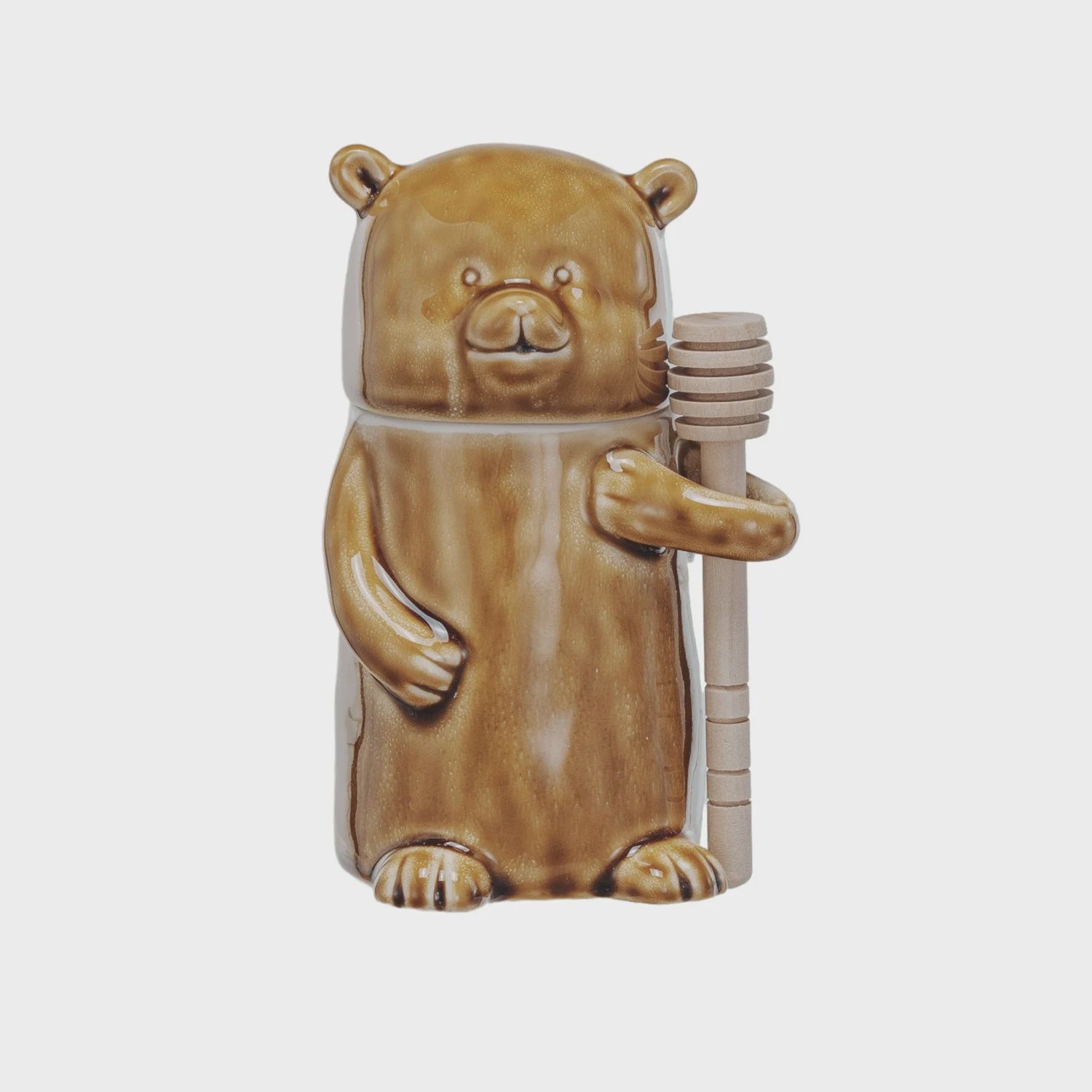 Honey Bear Jar w/ Dipper