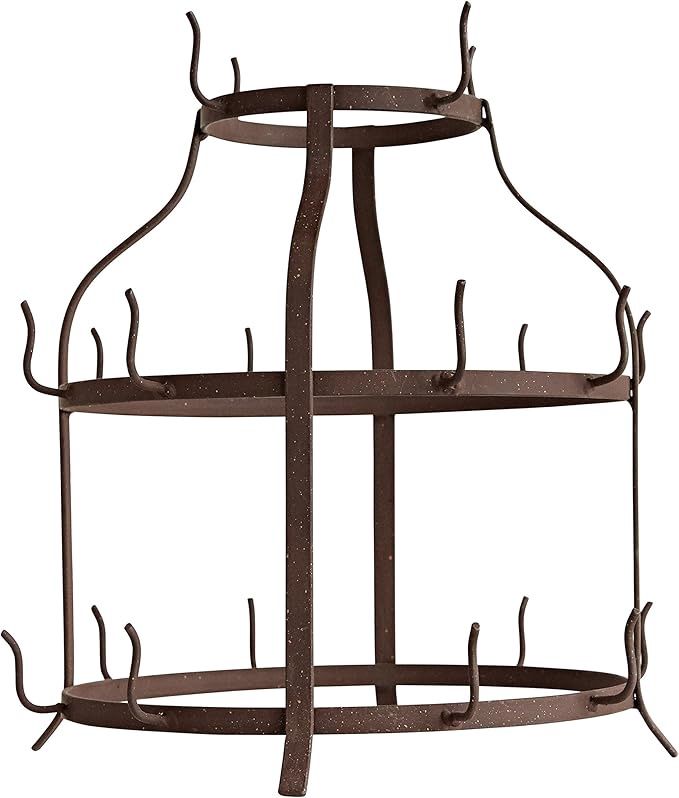 Metal Bottle Holder/Mug Rack (Holds 20 Mugs)