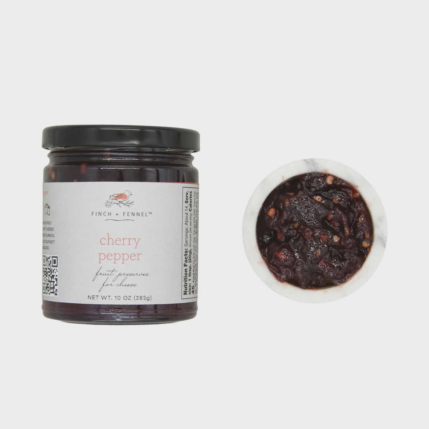 Cherry Pepper Fruit Preserves for Cheese